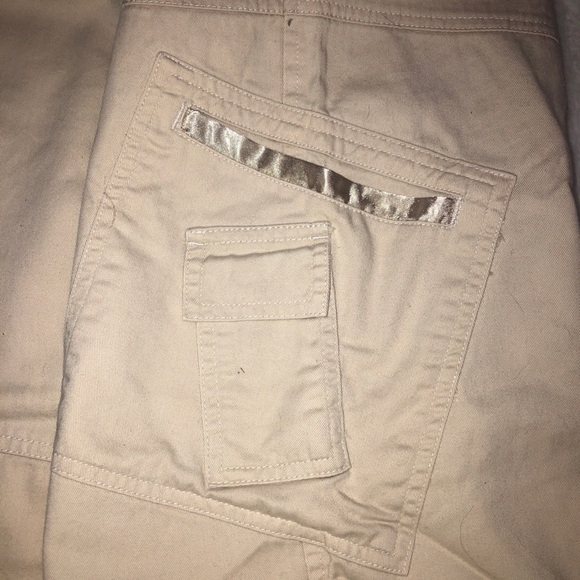 - Womens Cream Pants. Carolina Blues. 12. Breast Cancer Fundraiser - Picture 4 of 8